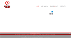 Desktop Screenshot of nespoli.co.uk